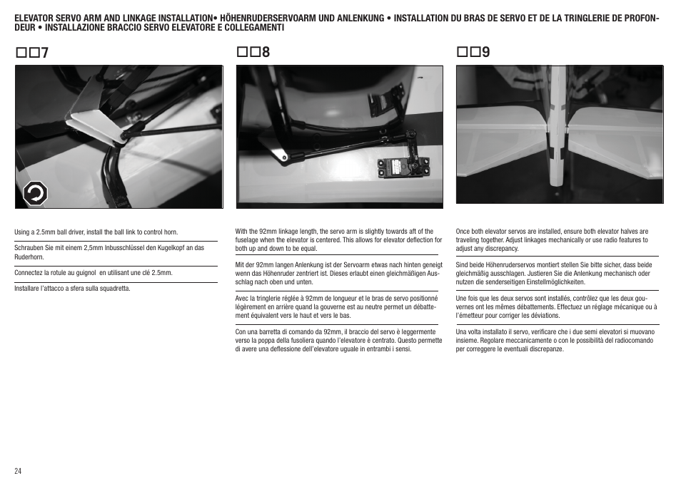 Hangar 9 Inverza 33 ARF User Manual | Page 24 / 65