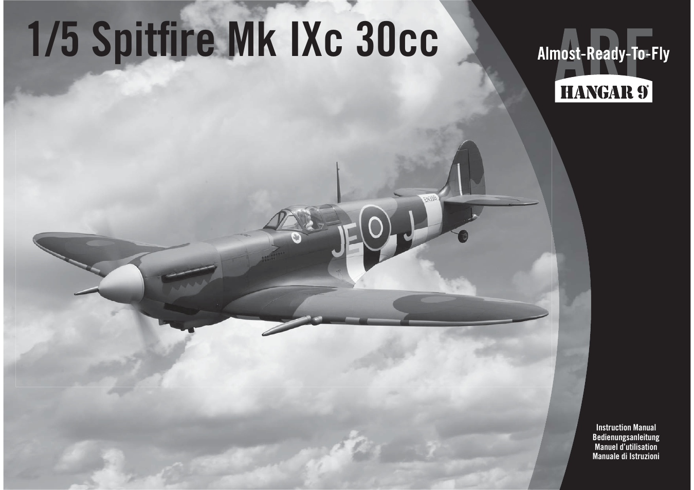 Hangar 9 Spitfire MkIX 30cc ARF User Manual | 76 pages
