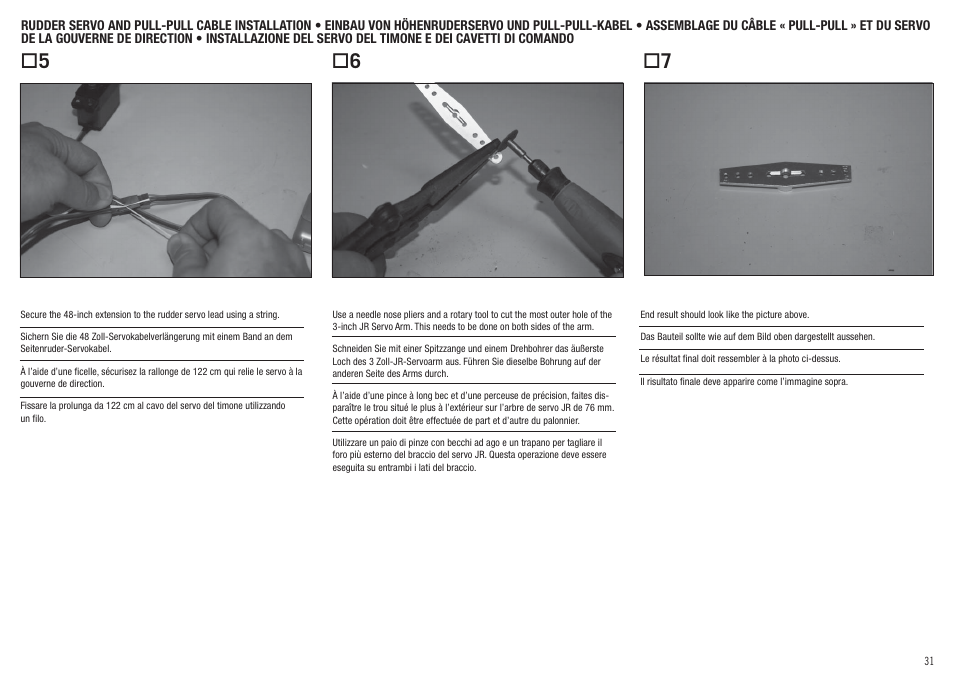 Hangar 9 Super Decathlon 100cc ARF User Manual | Page 31 / 94