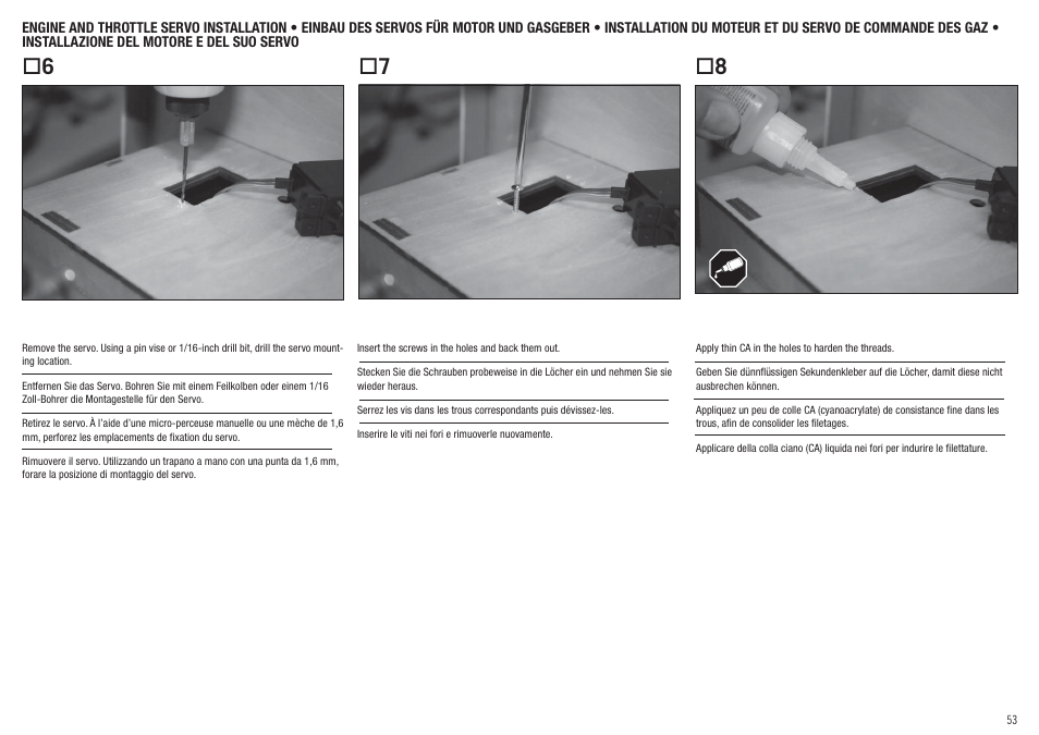 Hangar 9 Super Decathlon 100cc ARF User Manual | Page 53 / 94