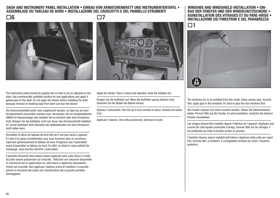 Hangar 9 Super Decathlon 100cc ARF User Manual | Page 80 / 94