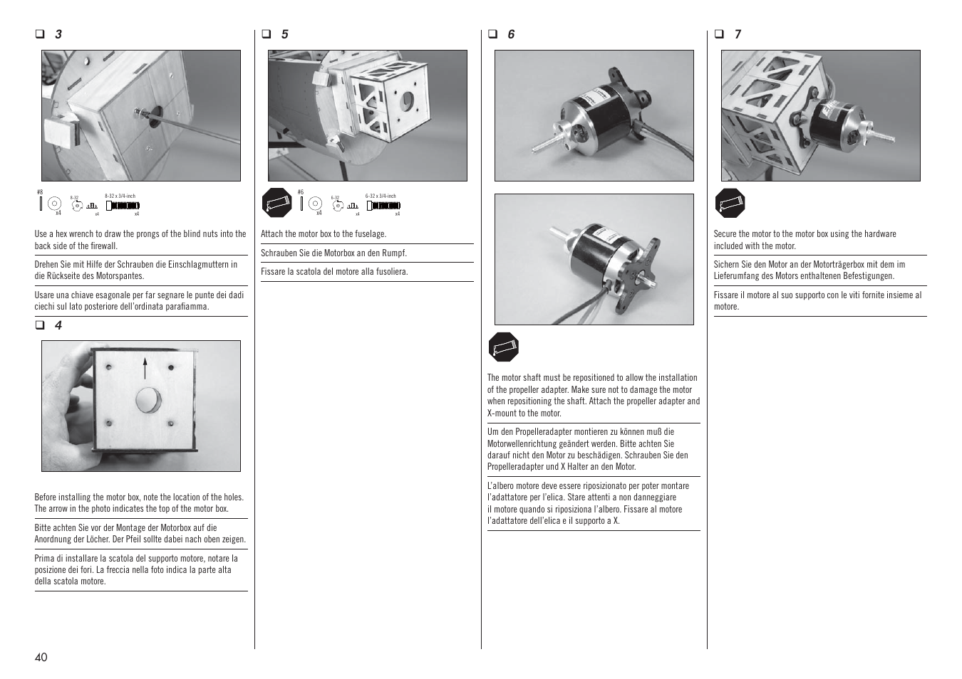 Hangar 9 P-47D-1 Thunderbolt 60 ARF User Manual | Page 40 / 64