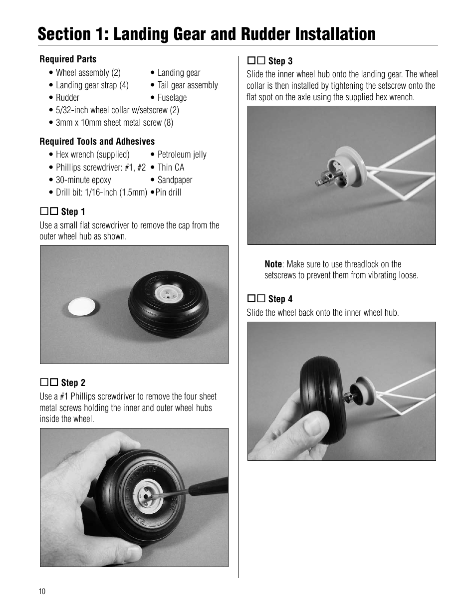 Hangar 9 Piper Pawnee 40 ARF User Manual | Page 10 / 52