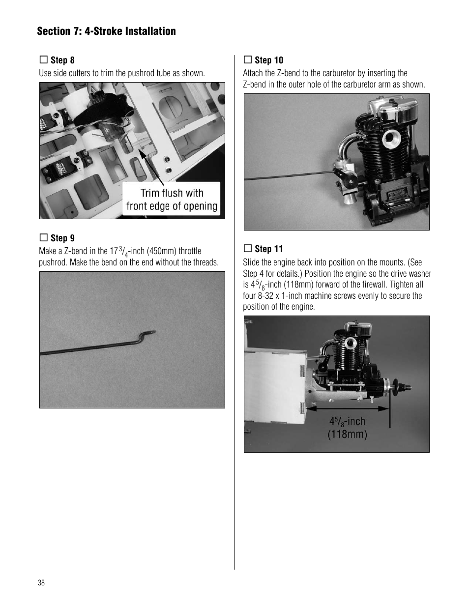 Hangar 9 Piper Pawnee 40 ARF User Manual | Page 38 / 52