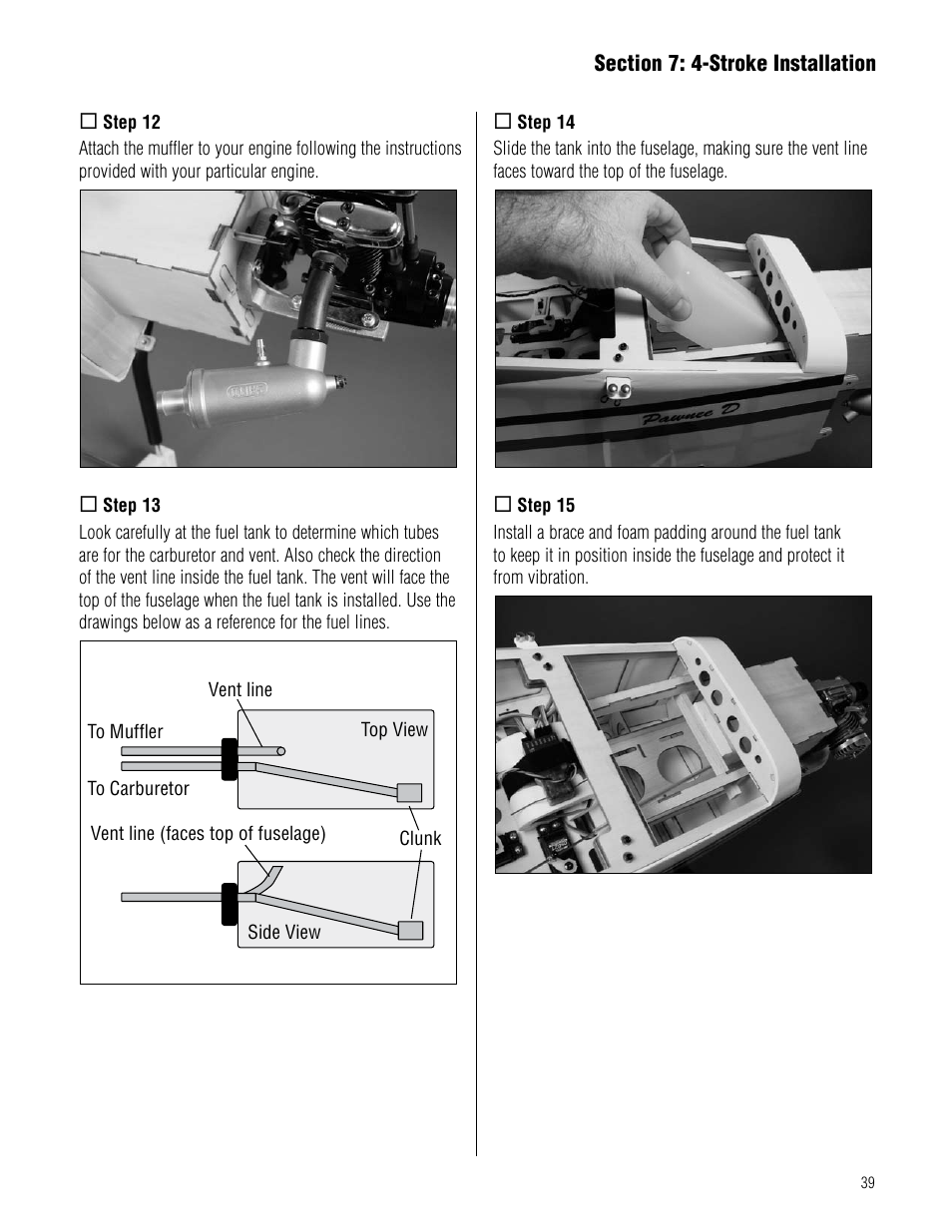 Hangar 9 Piper Pawnee 40 ARF User Manual | Page 39 / 52