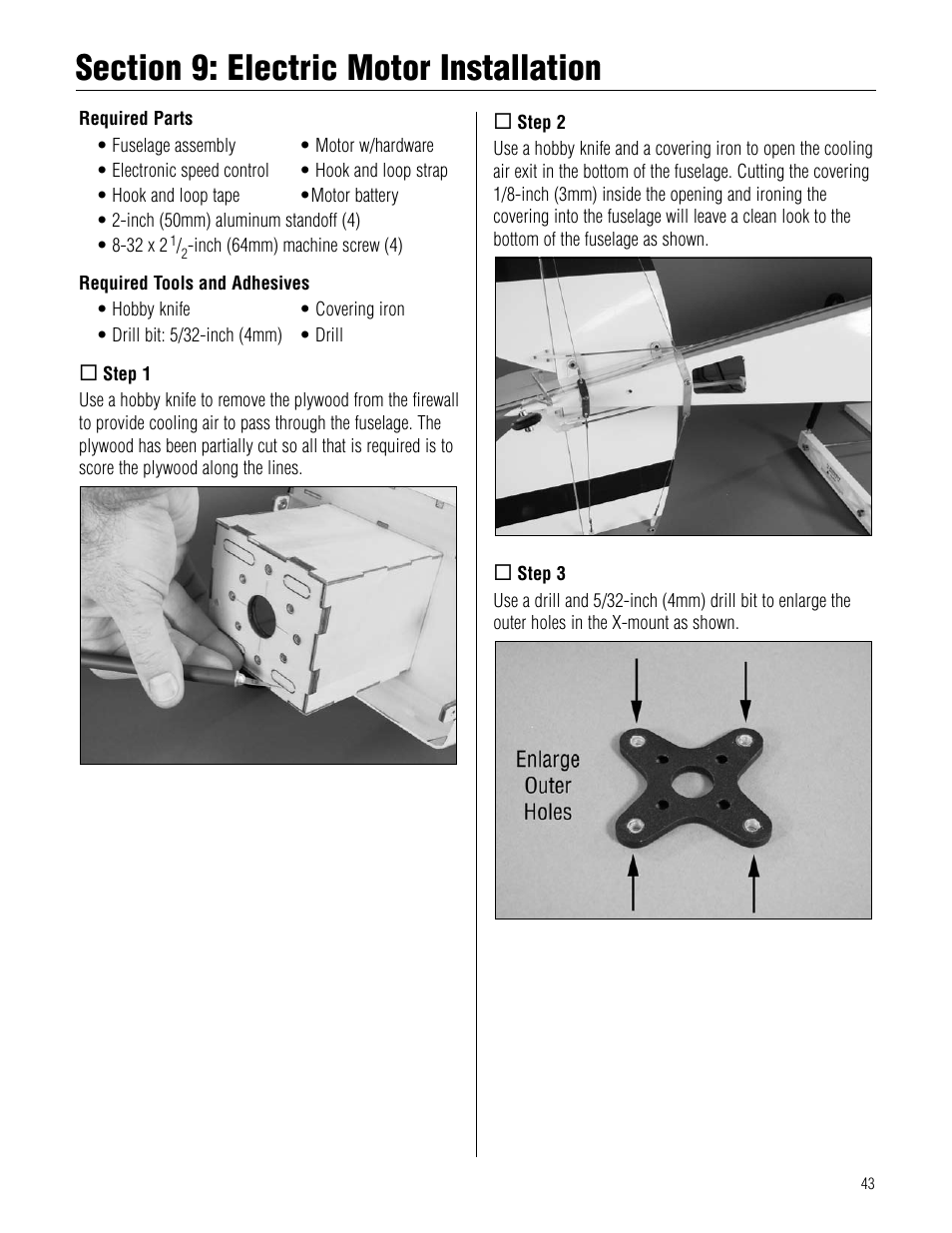 Hangar 9 Piper Pawnee 40 ARF User Manual | Page 43 / 52