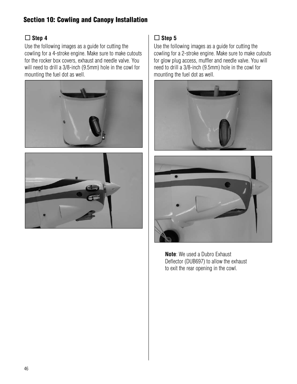 Hangar 9 Piper Pawnee 40 ARF User Manual | Page 46 / 52