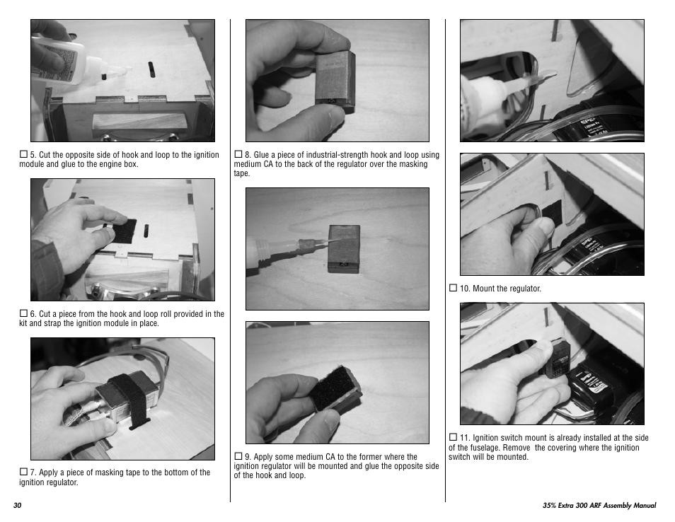 Hangar 9 35% Extra 300 ARF (3 Boxes) User Manual | Page 30 / 44