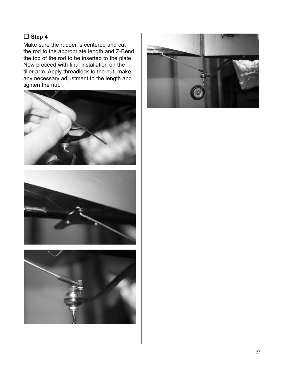 Hangar 9 Beast 100cc ARF User Manual | Page 27 / 70
