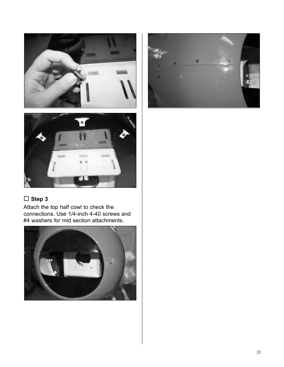 Hangar 9 Beast 100cc ARF User Manual | Page 31 / 70