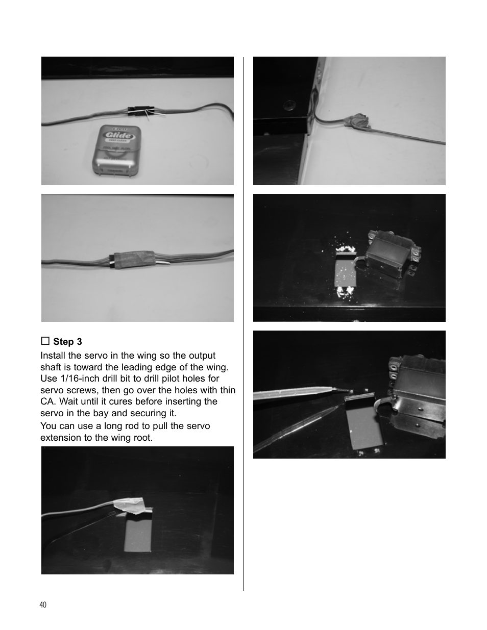 Hangar 9 Beast 100cc ARF User Manual | Page 40 / 70