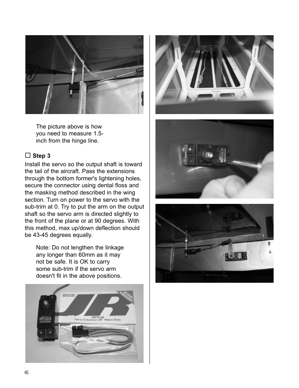 Hangar 9 Beast 100cc ARF User Manual | Page 46 / 70