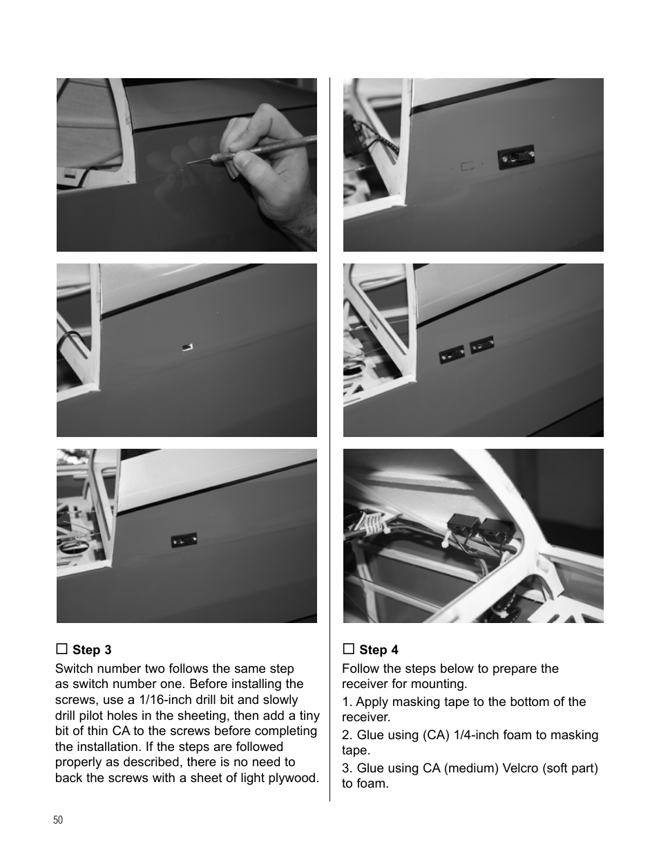 Hangar 9 Beast 100cc ARF User Manual | Page 50 / 70