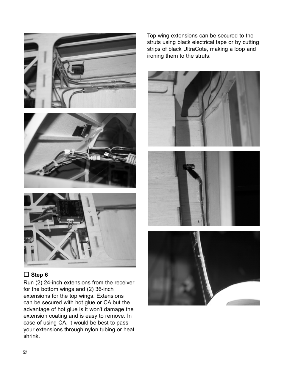 Hangar 9 Beast 100cc ARF User Manual | Page 52 / 70