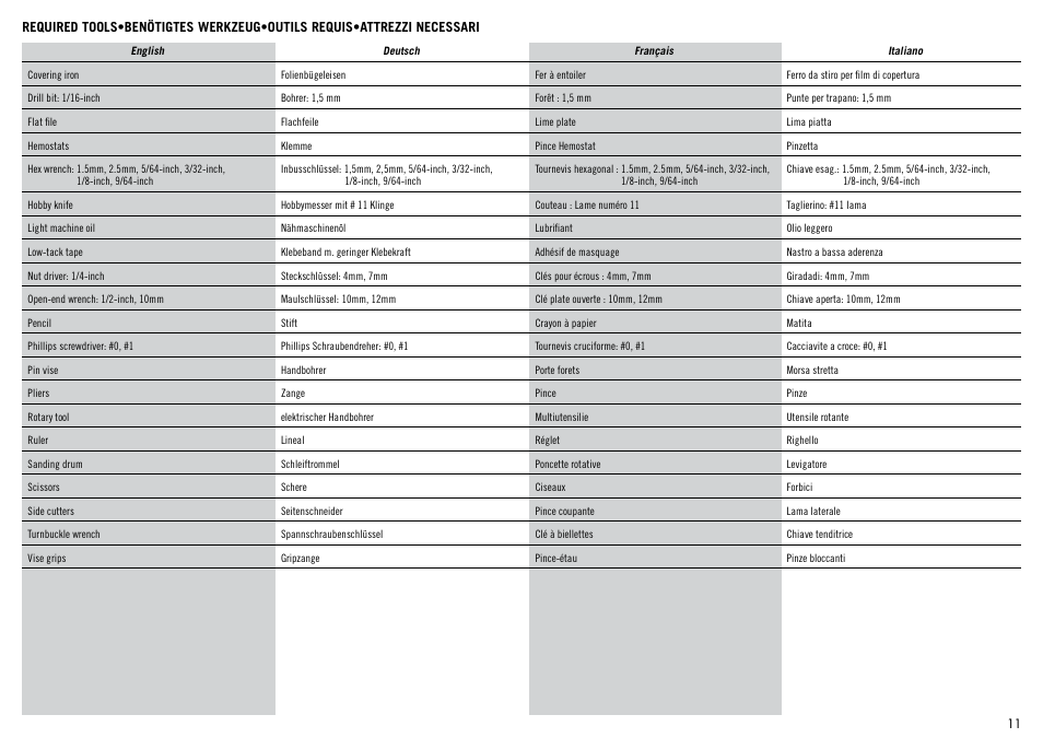 Hangar 9 Carden Edition 89" Extra 300 Mid-Wing ARF User Manual | Page 11 / 52