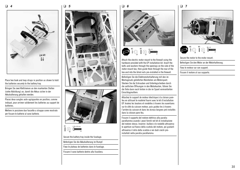 Hangar 9 Carden Edition 89" Extra 300 Mid-Wing ARF User Manual | Page 35 / 52