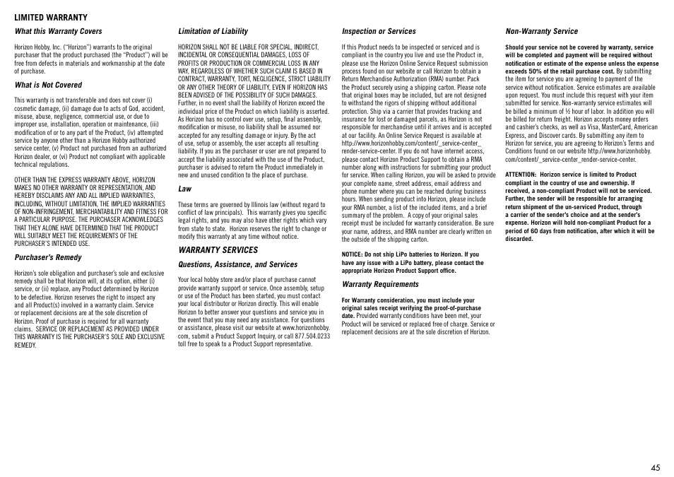 Hangar 9 Carden Edition 89" Extra 300 Mid-Wing ARF User Manual | Page 45 / 52