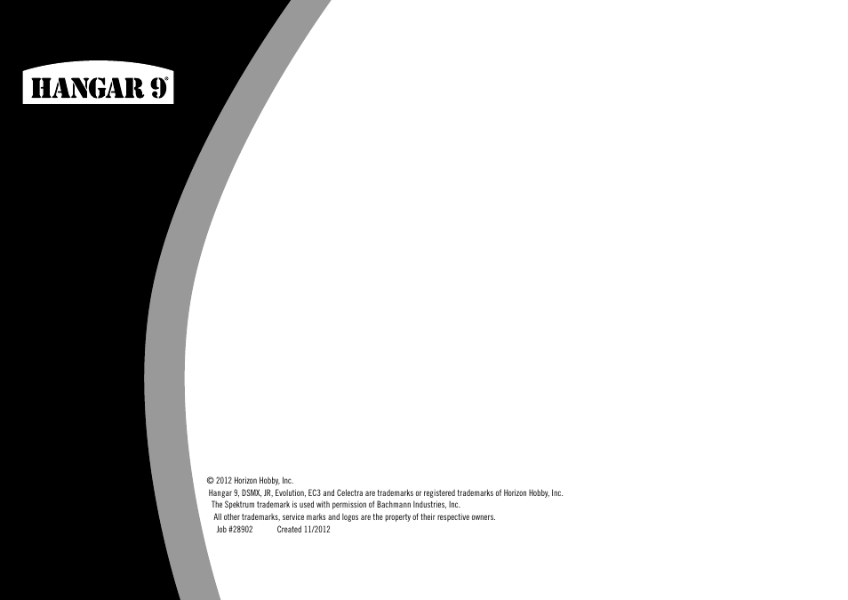 Hangar 9 Messerschmitt Bf 109F-2 60 ARF User Manual | Page 76 / 76