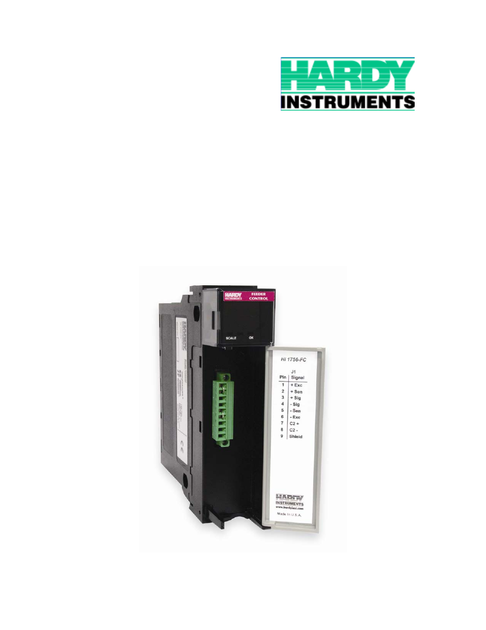 Hardy HI 1756-FC User Manual | 56 pages