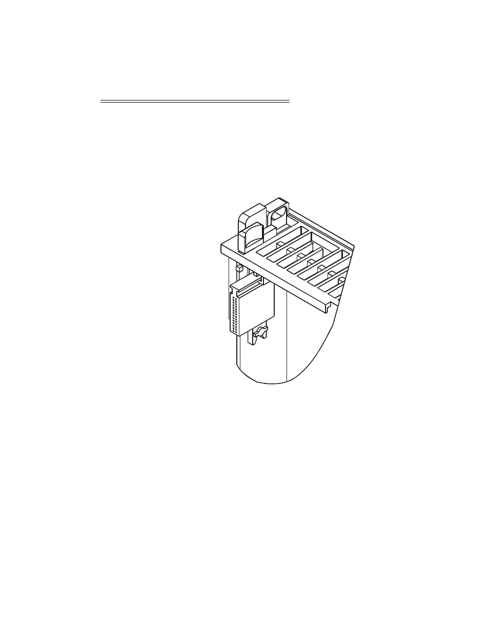 Installing the module i/o connector, About the module i/o connector, Installing the module i/o connector -4 | About the module i/o connector -4, Connector in locked position3-4 | Hardy HI 1769-2WS User Manual | Page 22 / 82