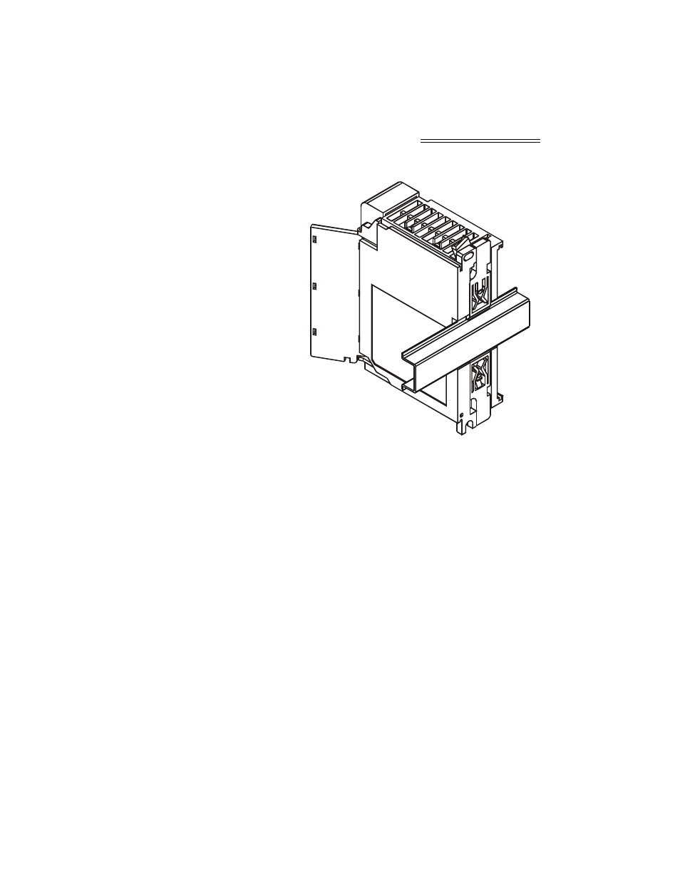 Rail fasteners in the closed position3-9 | Hardy HI 1769-2WS User Manual | Page 27 / 82