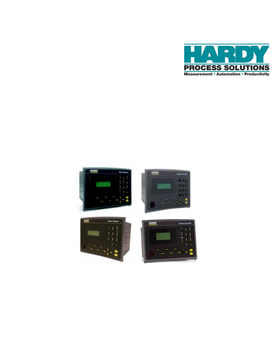 Hardy HI 3010 Filler/Dispenser Controller User Manual | 131 pages