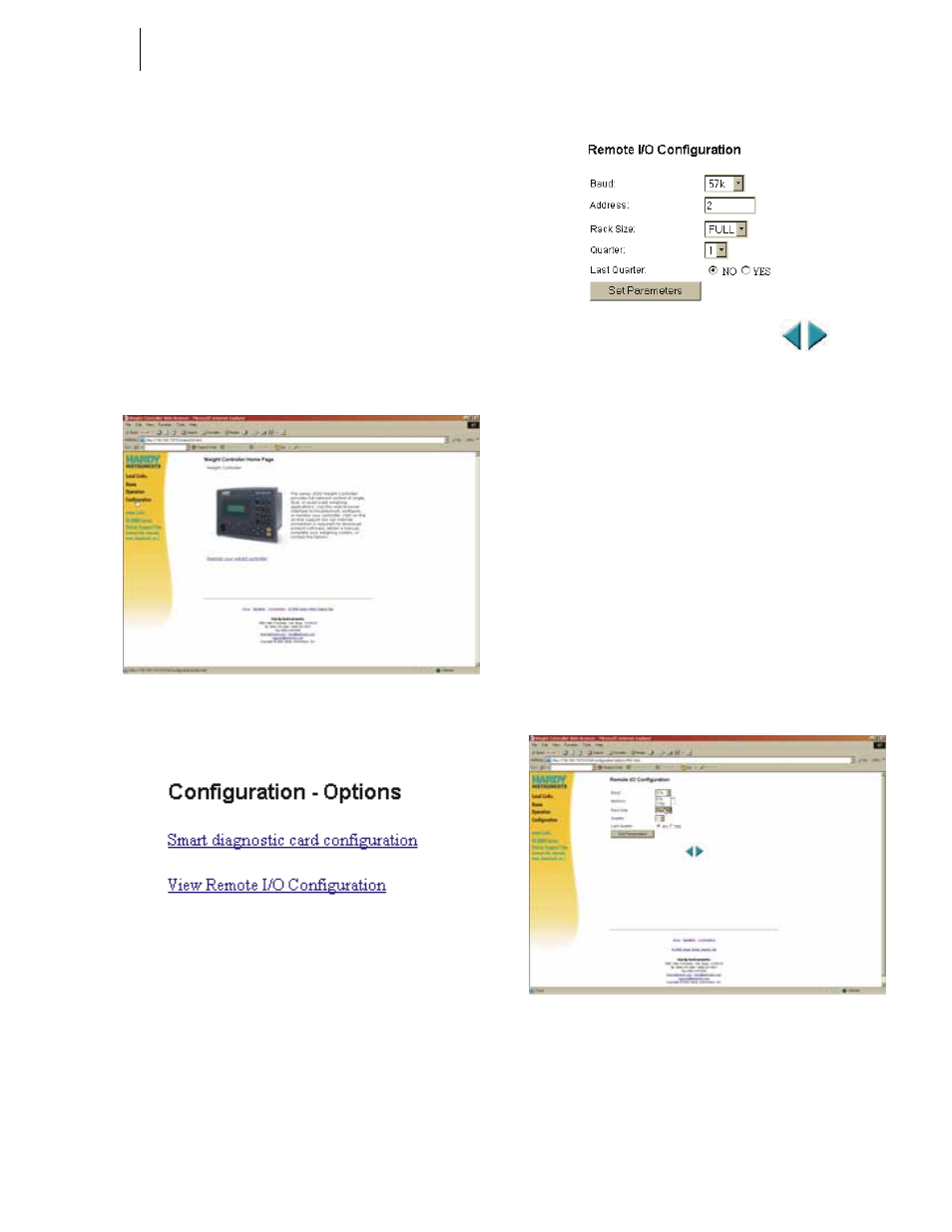 Te i/o configuration/selecting baud rate | Hardy HI 3010 Filler/Dispenser Controller User Manual | Page 21 / 131