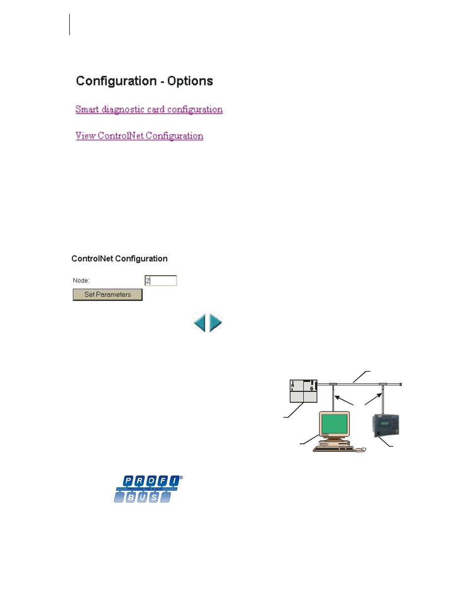 Profibus-dp network setup, Fig. 139: profibus logo, Initialization process | Profibus-dp .gsd file, Pre-initialization procedures, Profibus-dp network setup initialization process, Iguration - options/selecting view, E profibus network with trunk and drop lines - 49 | Hardy HI 3010 Filler/Dispenser Controller User Manual | Page 63 / 131