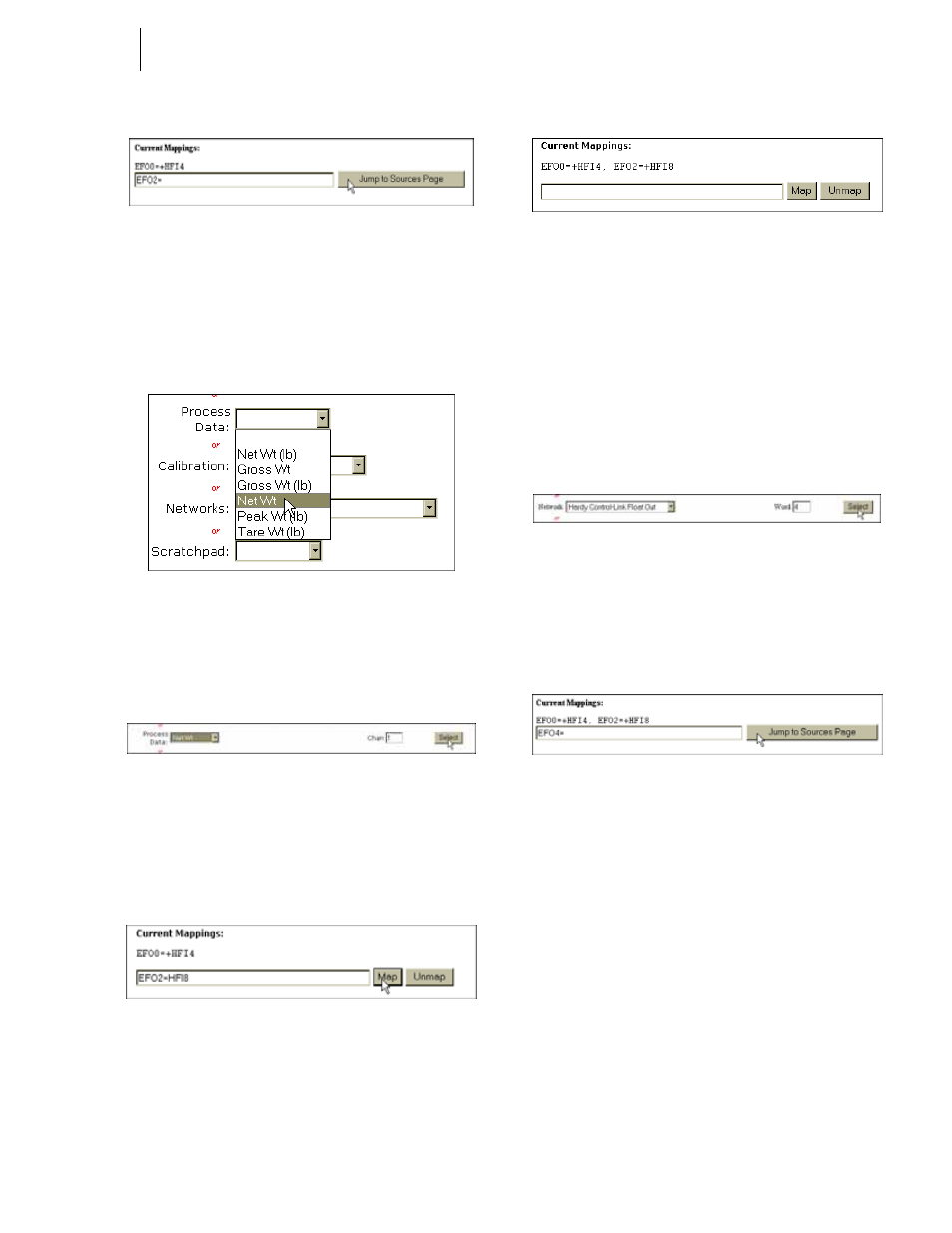Fig. 277: hardy control-link float out/ word 4 | Hardy HI 3010 Filler/Dispenser Controller User Manual | Page 95 / 131