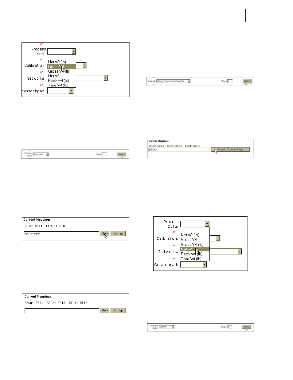 Fig. 283: hardy control-link float out/ word 6 | Hardy HI 3010 Filler/Dispenser Controller User Manual | Page 96 / 131