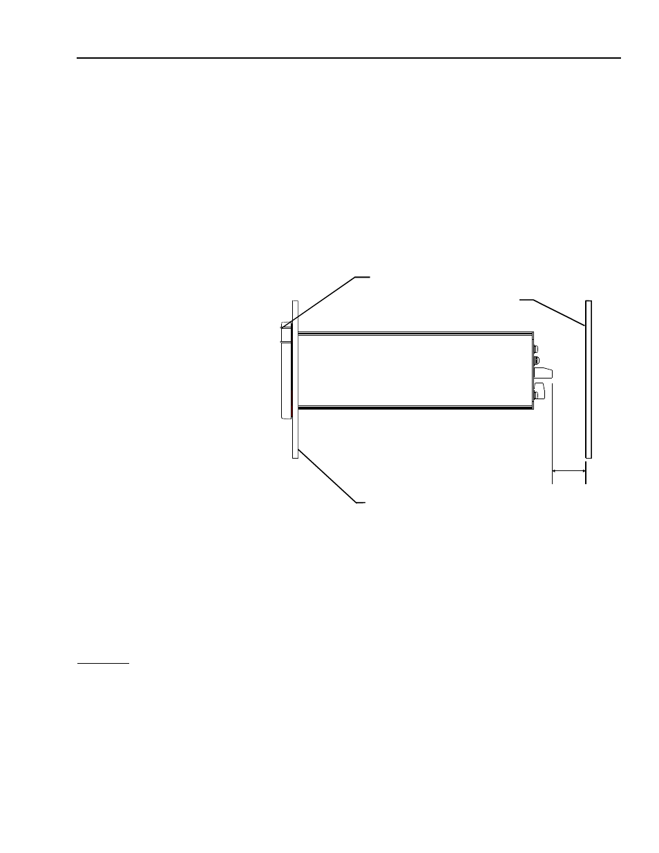 Installing the hi 2151/30wc in a panel -3, 2” rear panel clearance requirement -3 | Hardy HI 2151/30WC Single-Scale Controller User Manual | Page 33 / 177
