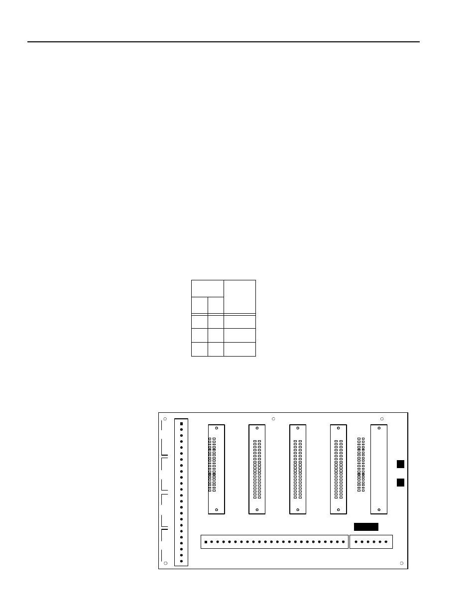 Bcd terminator boards - b6, - b7 -19, Table 3-3: weight mode | Hardy HI 2151/30WC Single-Scale Controller User Manual | Page 48 / 177