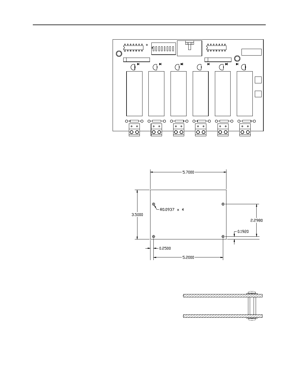 Chapter 3 - installation, Fig. 3-19, Installation details | Fig. 3-20 standoff assembly | Hardy HI 2151/30WC Single-Scale Controller User Manual | Page 53 / 177