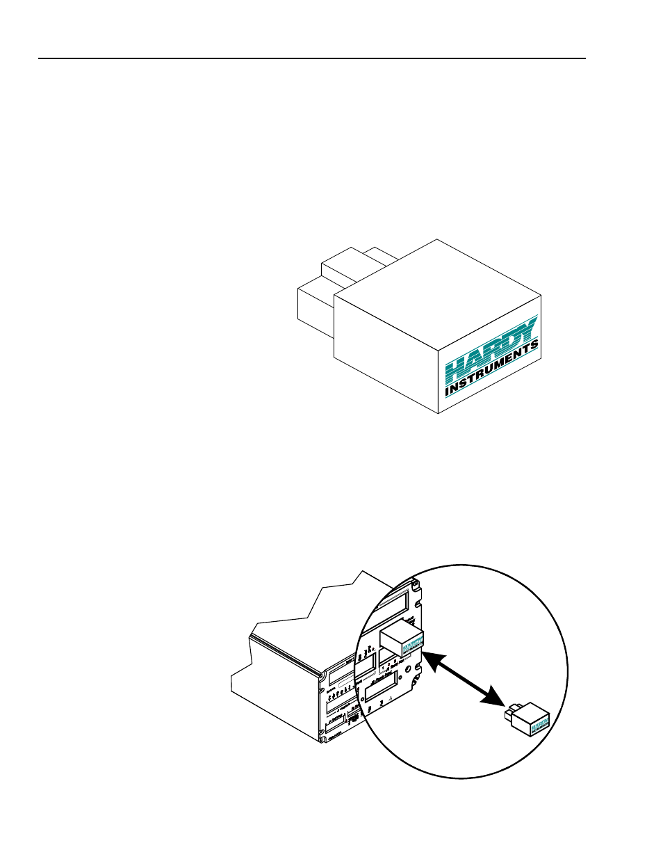 Profibus interface card option wiring diagram -24, Installation of the secure memory module -24 | Hardy HI 2151/30WC Single-Scale Controller User Manual | Page 54 / 177