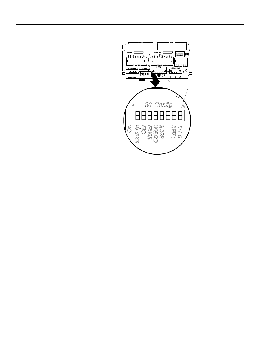 Configuring peak hold mode -8, About configuring peak hold -8, Auto zero dip switch setting -8 | Hardy HI 2151/30WC Single-Scale Controller User Manual | Page 62 / 177