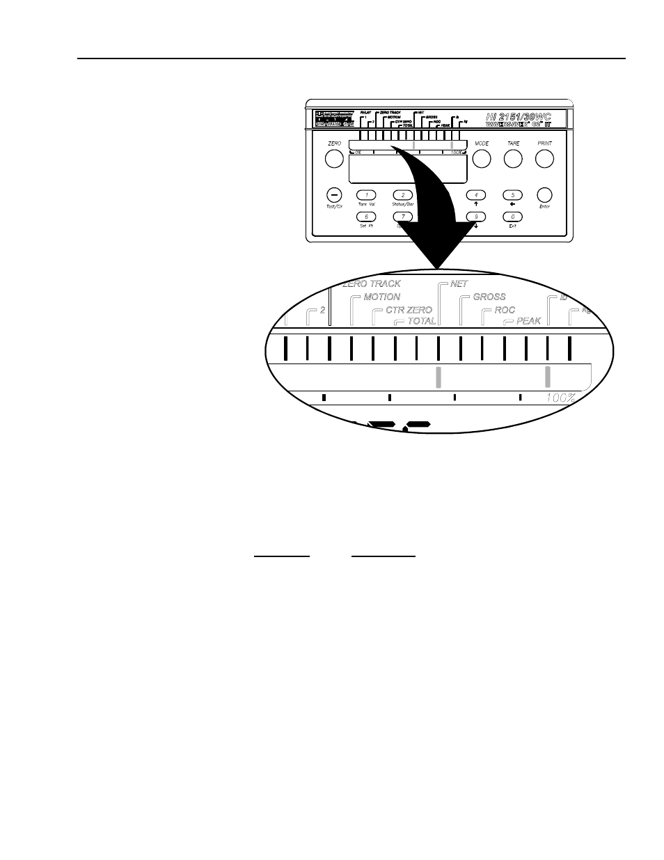 Front panel status leds displayed -5, It sec | Hardy HI 2151/30WC Single-Scale Controller User Manual | Page 83 / 177