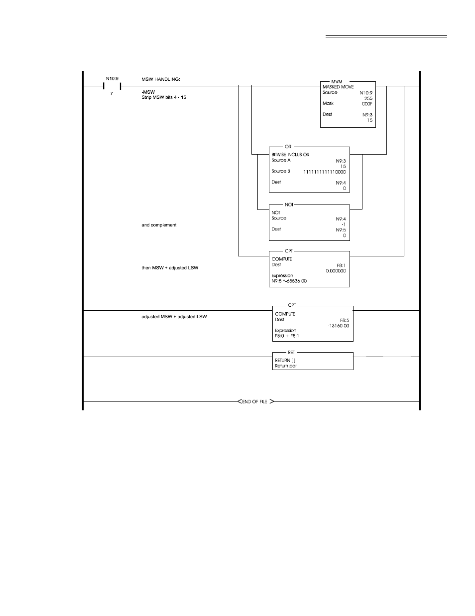Response and error codes, Response and error codes -29, Nteger to floating point routine -29 | Hardy HI 2151/30WC Single-Scale Controller User Manual | Page 49 / 53