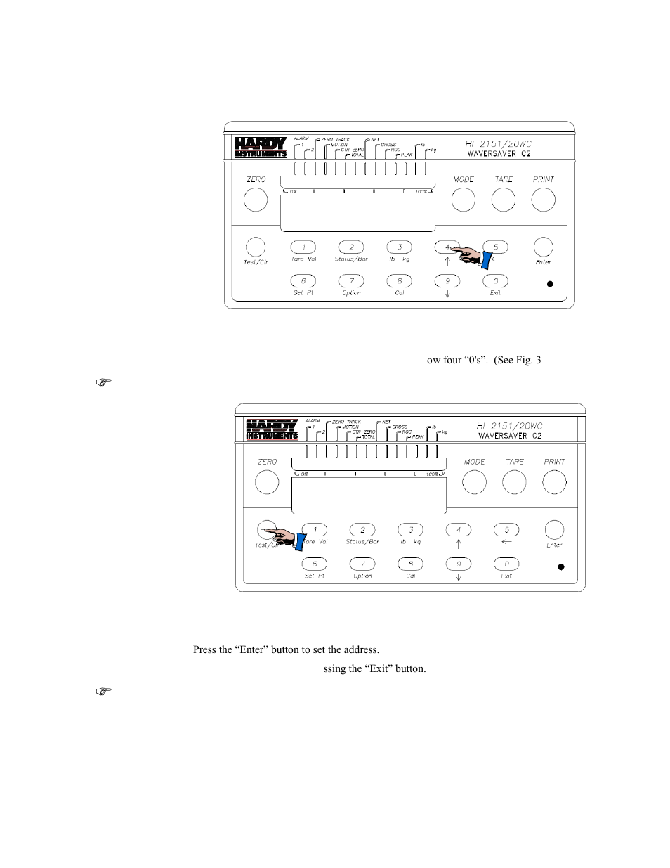 Hardy HI 2151/30WC Single-Scale Controller User Manual | Page 18 / 66