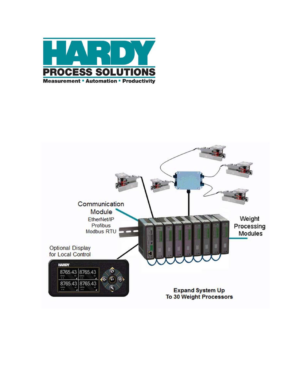 Hardy HI 6600 Series Modular Sensor System User Manual | 127 pages