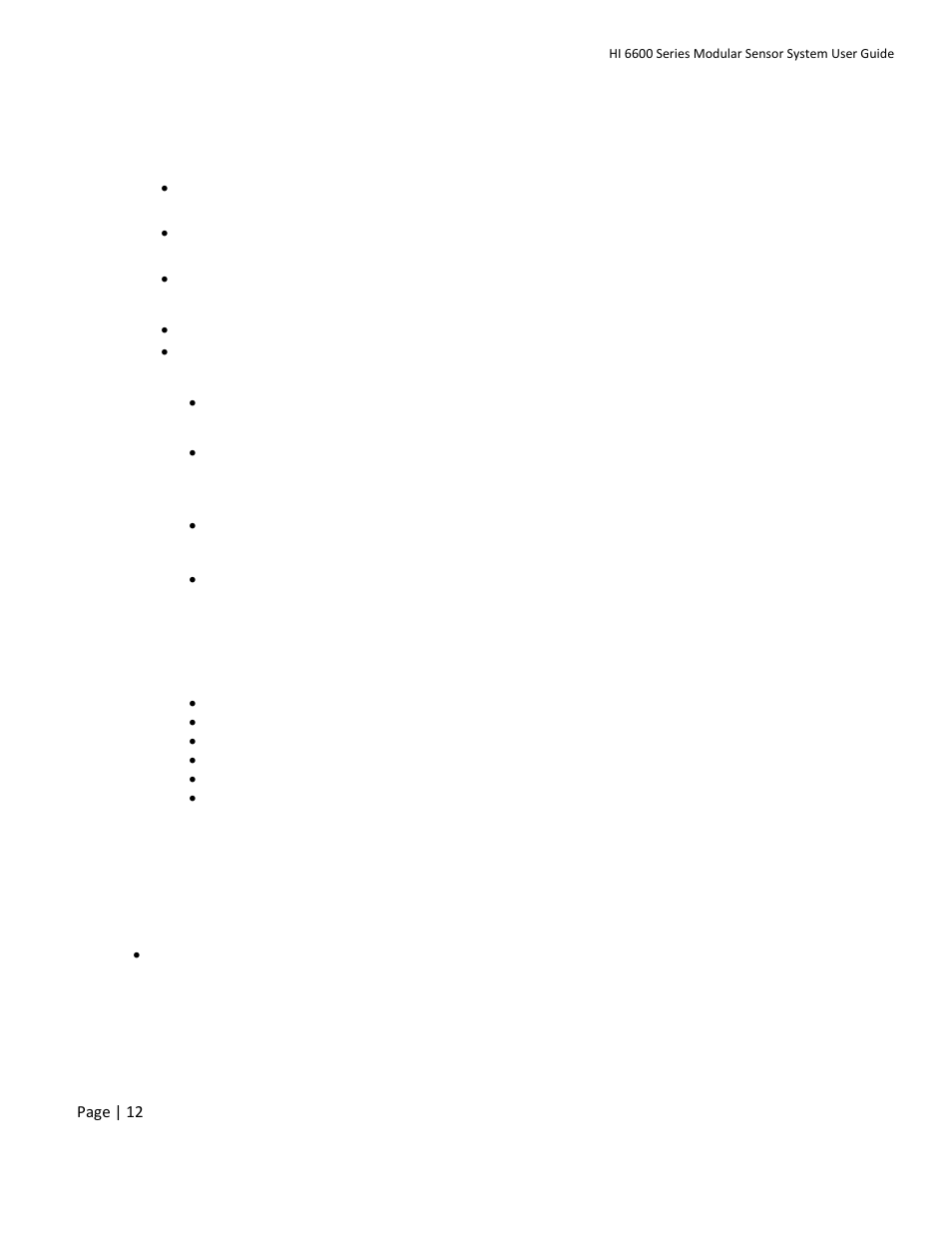 Hardy gateway module (hi 6600) | Hardy HI 6600 Series Modular Sensor System User Manual | Page 12 / 127