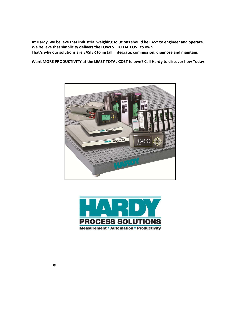Hardy HI 6600 Series Modular Sensor System User Manual | Page 127 / 127