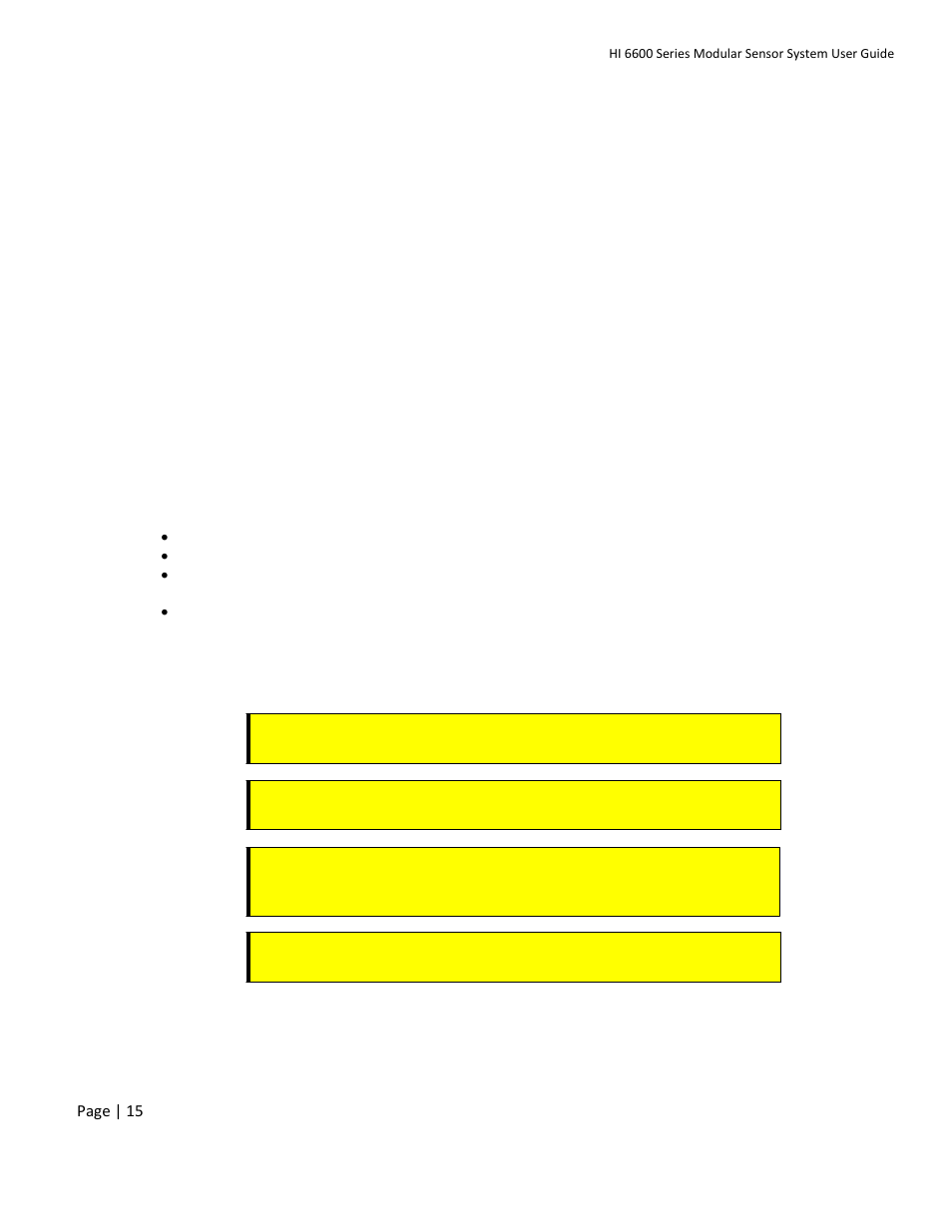Safety, Unpacking | Hardy HI 6600 Series Modular Sensor System User Manual | Page 15 / 127