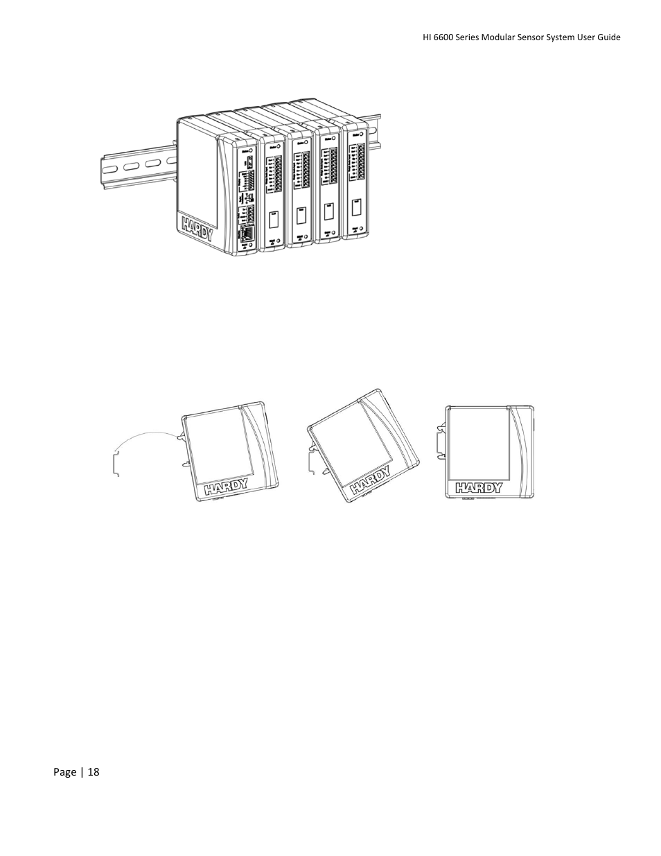 Hardy HI 6600 Series Modular Sensor System User Manual | Page 18 / 127