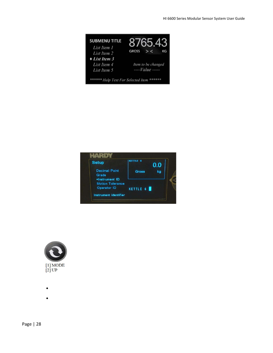 Hardy HI 6600 Series Modular Sensor System User Manual | Page 28 / 127