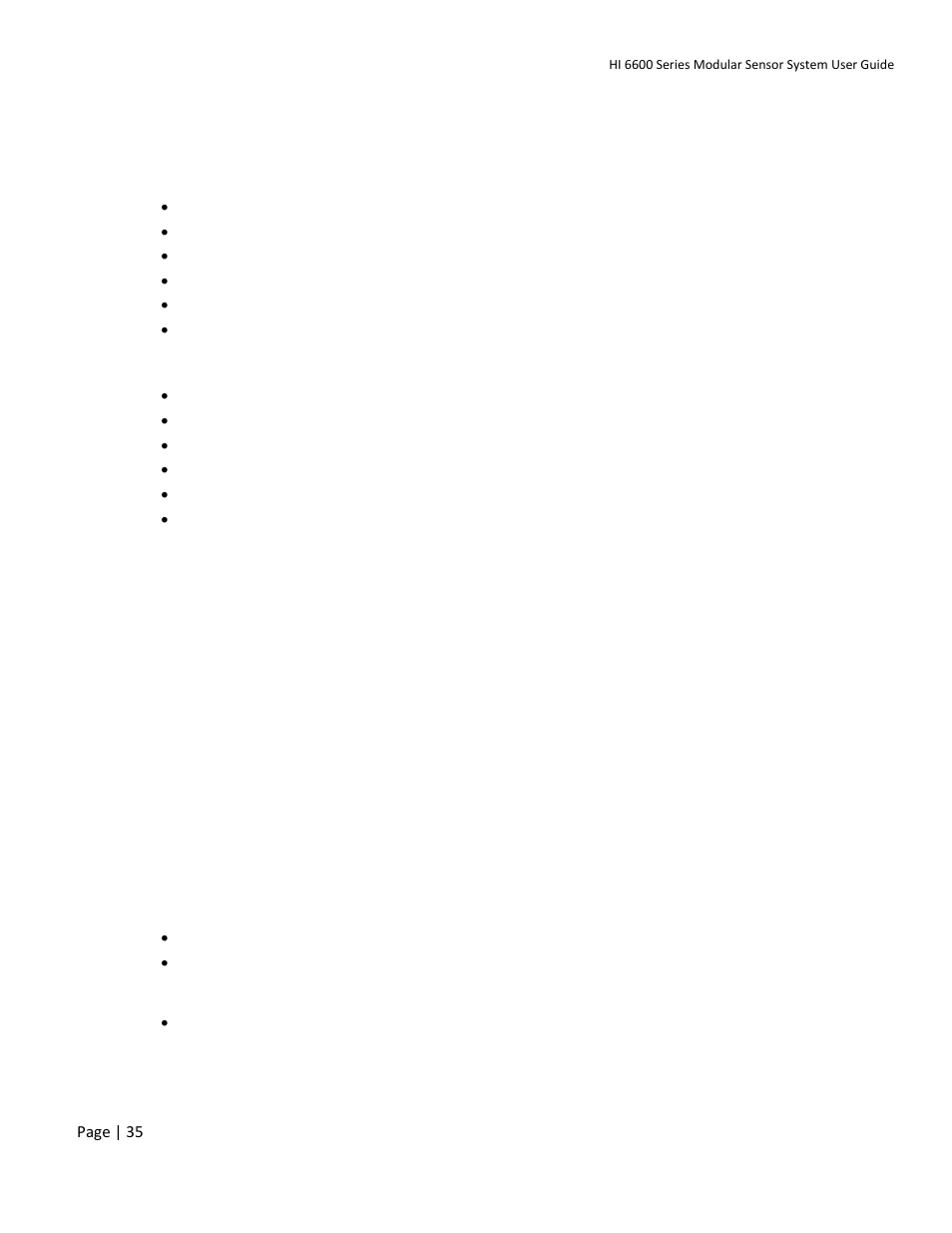 Calibration | Hardy HI 6600 Series Modular Sensor System User Manual | Page 35 / 127