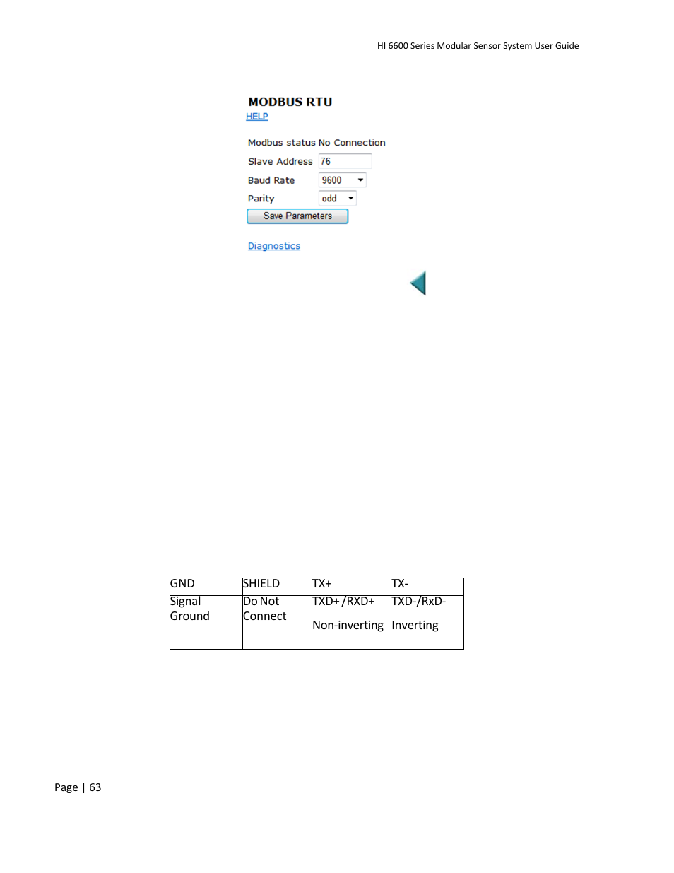 Hardy HI 6600 Series Modular Sensor System User Manual | Page 63 / 127