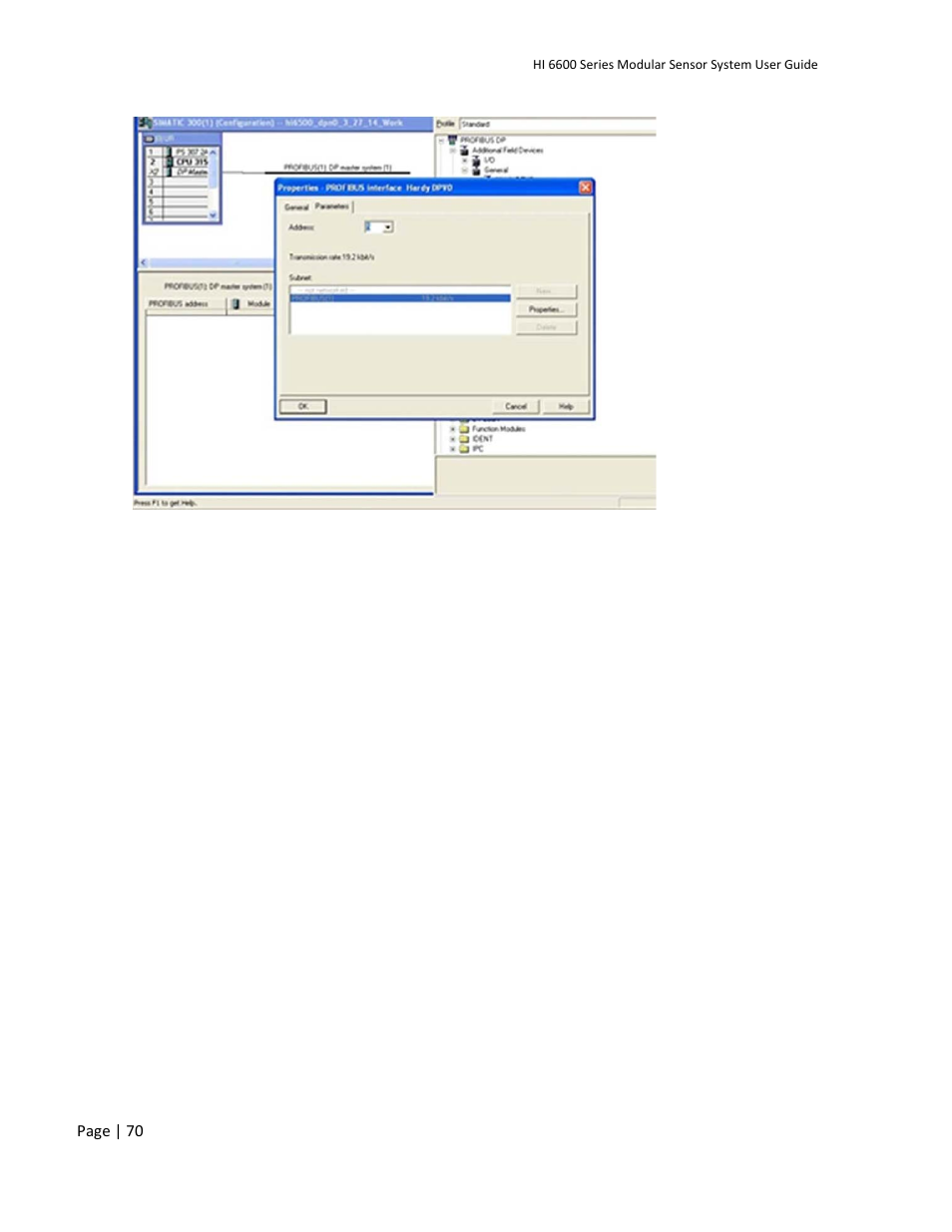 Hardy HI 6600 Series Modular Sensor System User Manual | Page 70 / 127