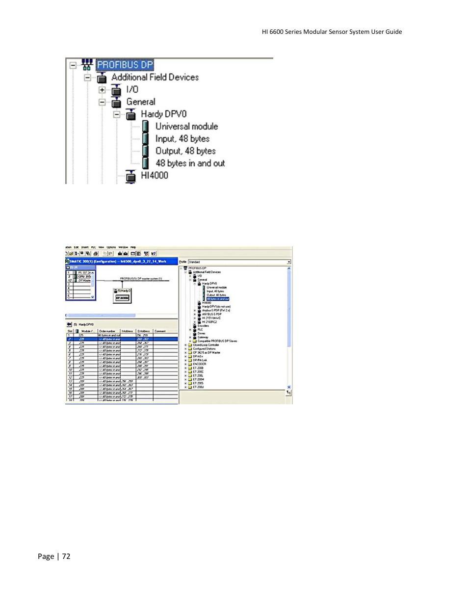 Hardy HI 6600 Series Modular Sensor System User Manual | Page 72 / 127