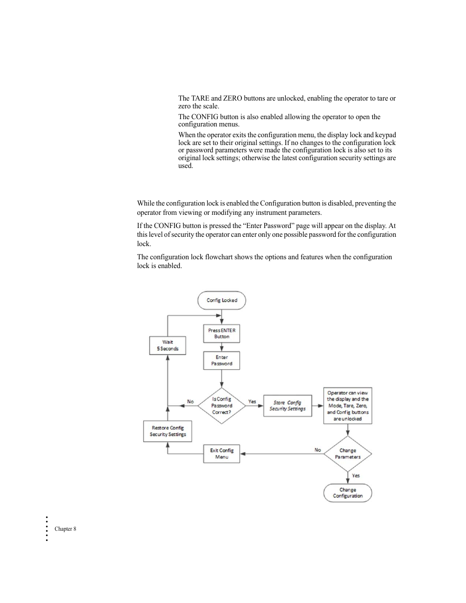 The configuration lock | Hardy HI 6500 Series User Manual | Page 144 / 184