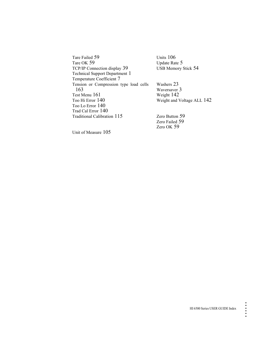 Hardy HI 6500 Series User Manual | Page 181 / 184